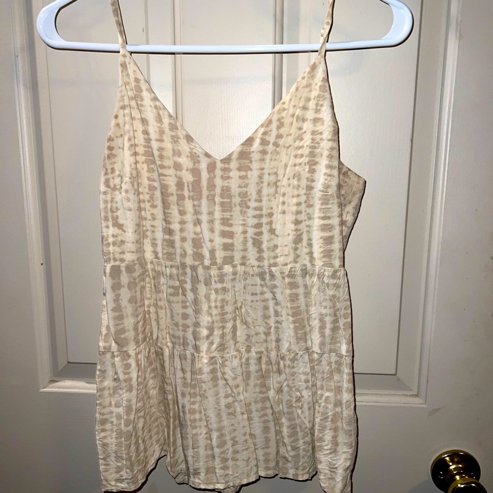 Snakeskin print camisole top